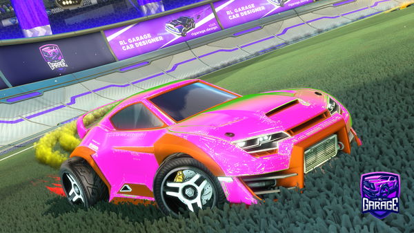 A Rocket League car design from geia_sou