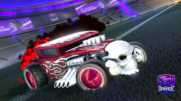 A Rocket League car design from SpaceCedatSB