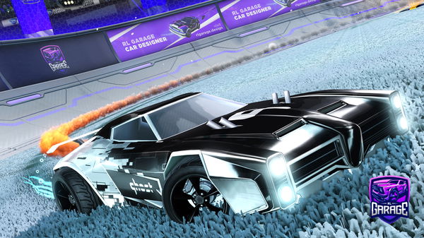 A Rocket League car design from mexaeu