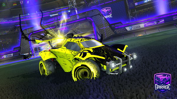 A Rocket League car design from Kerency