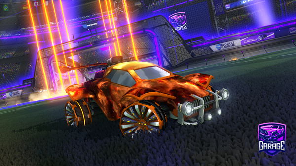 A Rocket League car design from T41Snipez