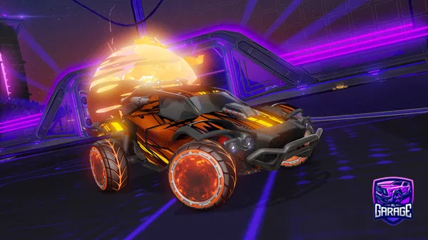 A Rocket League car design from Maxslender