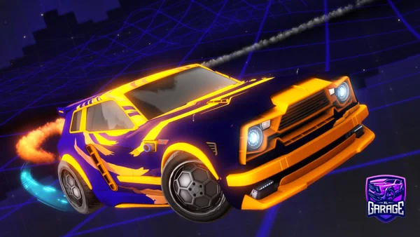 A Rocket League car design from M7MD3X