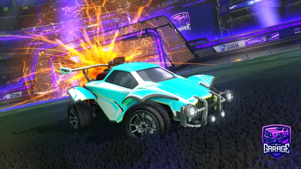 A Rocket League car design from Siirocoo