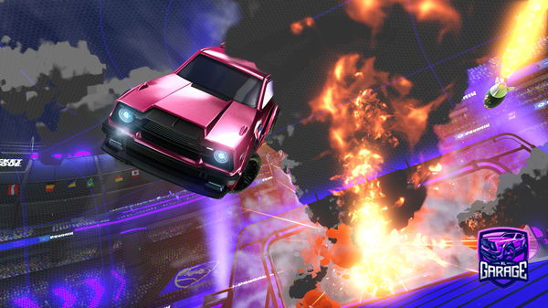 A Rocket League car design from Poupitator