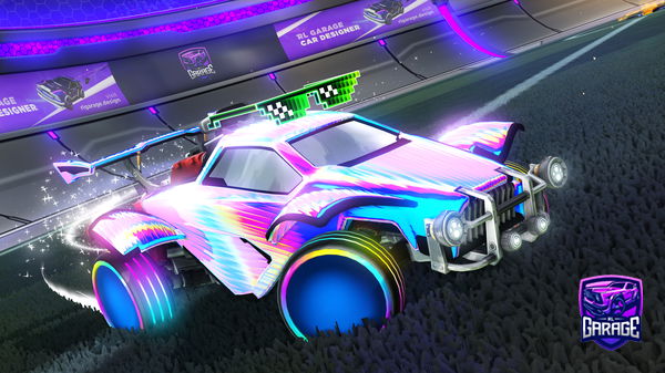 A Rocket League car design from Ayvix
