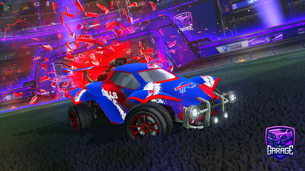 A Rocket League car design from cr4shedd