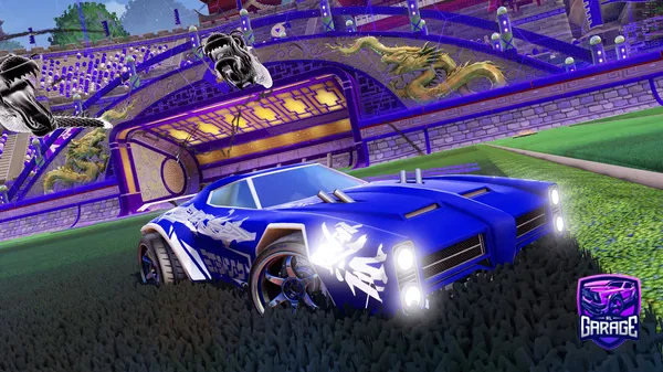 A Rocket League car design from Rohff