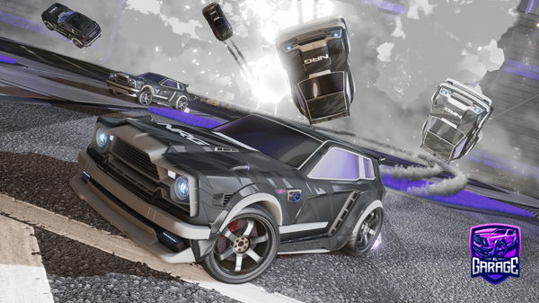 A Rocket League car design from Tiyrd