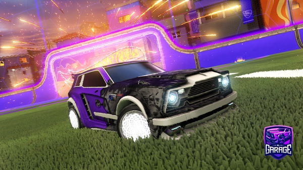 A Rocket League car design from RPZINNNBR