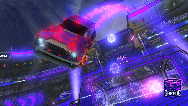 A Rocket League car design from Kopciu
