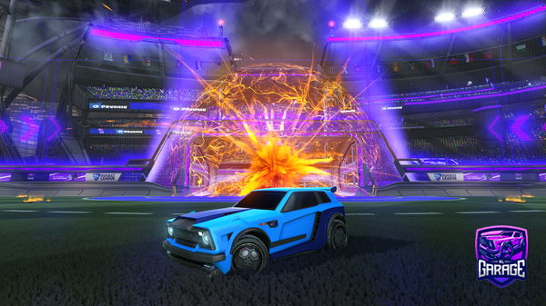 A Rocket League car design from Sunnoo