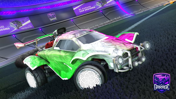 A Rocket League car design from Syliixz-