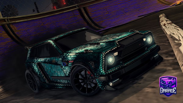 A Rocket League car design from Twitch_MiikaRL