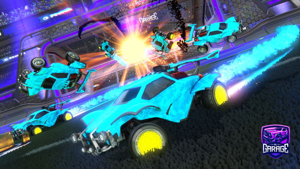 A Rocket League car design from Ggzjtoshsbh