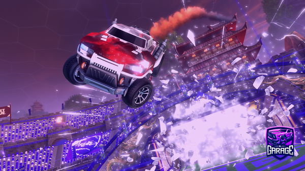 A Rocket League car design from toxnado