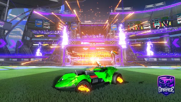 A Rocket League car design from Nukedjack