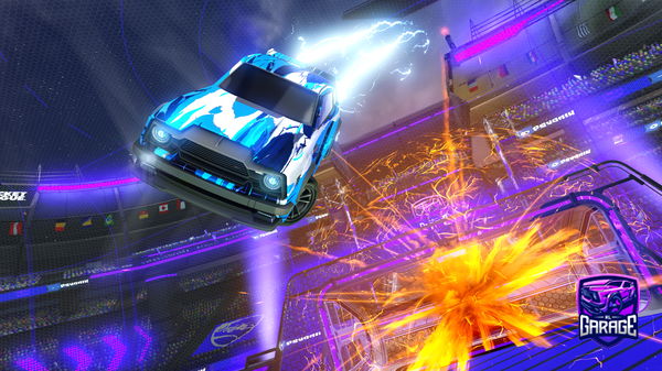 A Rocket League car design from Roitem