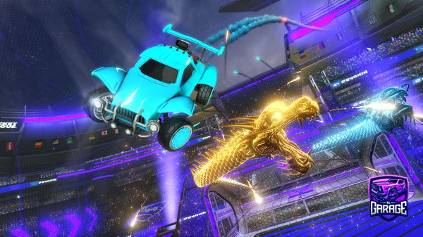 A Rocket League car design from fudgeSickle