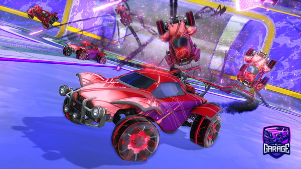 A Rocket League car design from Freerange_19