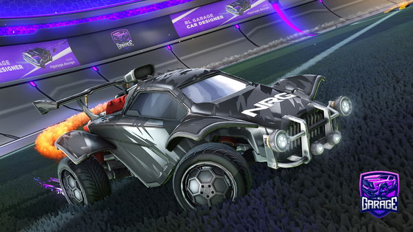 A Rocket League car design from zaddation