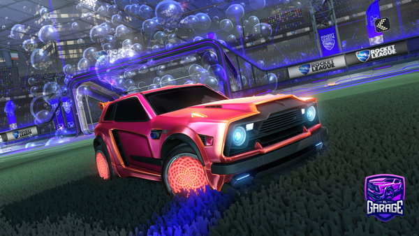A Rocket League car design from Bastian08lange