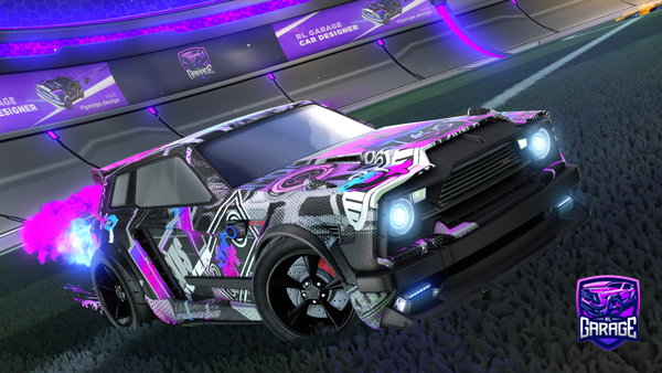 A Rocket League car design from Unpluggt