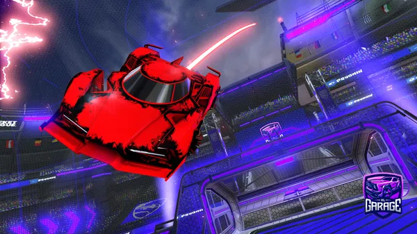 A Rocket League car design from GlacialxInferno
