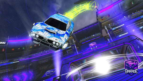 A Rocket League car design from RocketBisq
