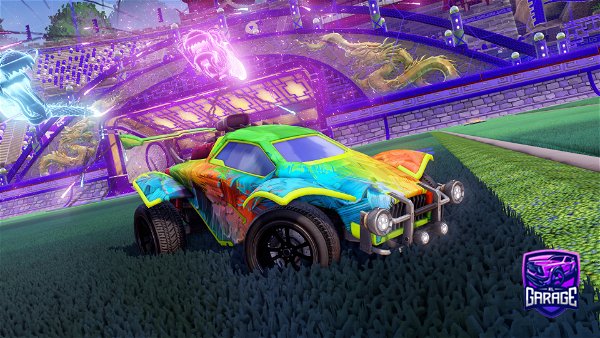 A Rocket League car design from Toast_with-beans