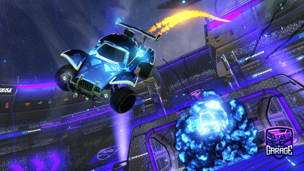 A Rocket League car design from rnify