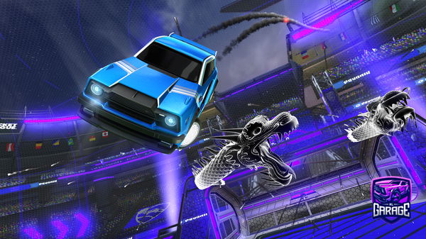 A Rocket League car design from Astra__yt