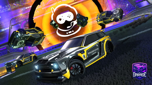 A Rocket League car design from NinjazzPL