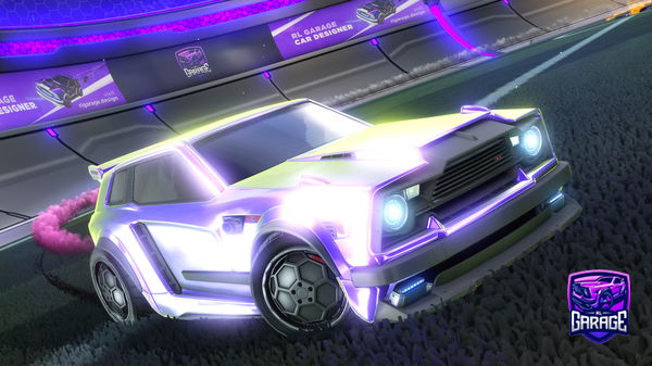 A Rocket League car design from Merguez95