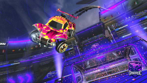 A Rocket League car design from XbowuwuYT