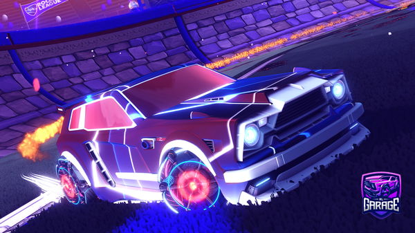 A Rocket League car design from LOLLANZO2