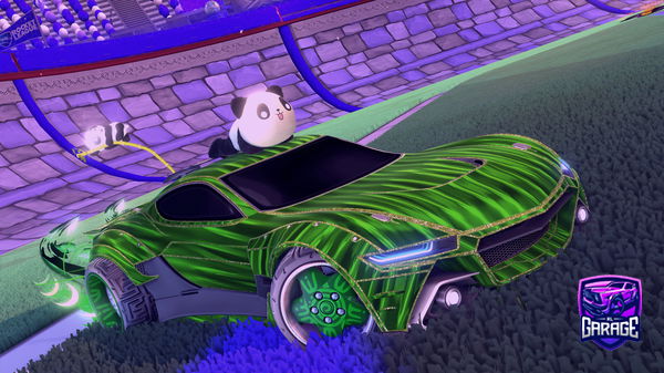 A Rocket League car design from abspielen