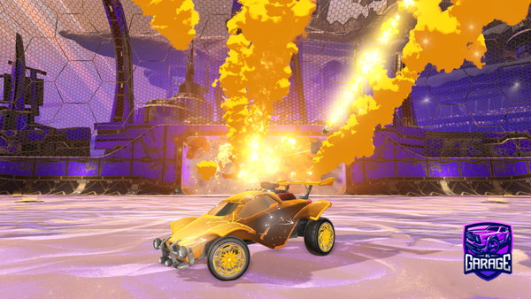 A Rocket League car design from MiiluDenSeje
