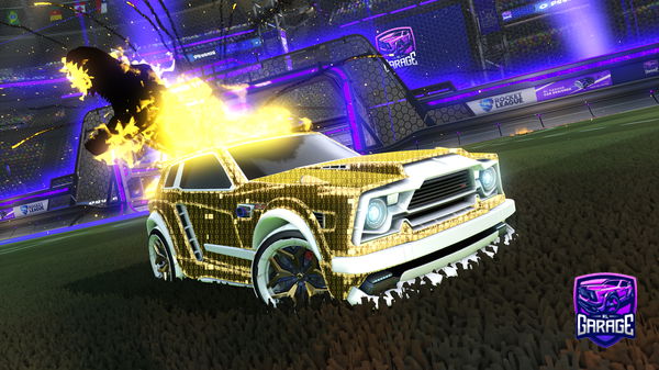 A Rocket League car design from Kings_198