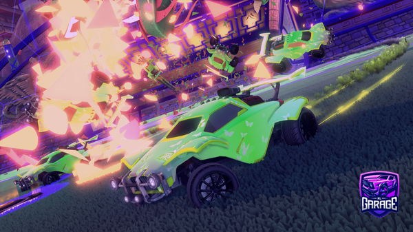 A Rocket League car design from raijinrl