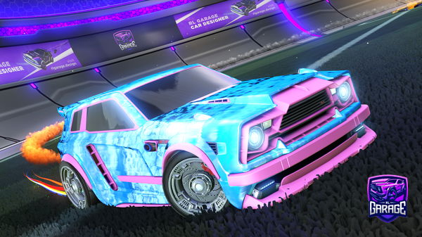 A Rocket League car design from loricrl