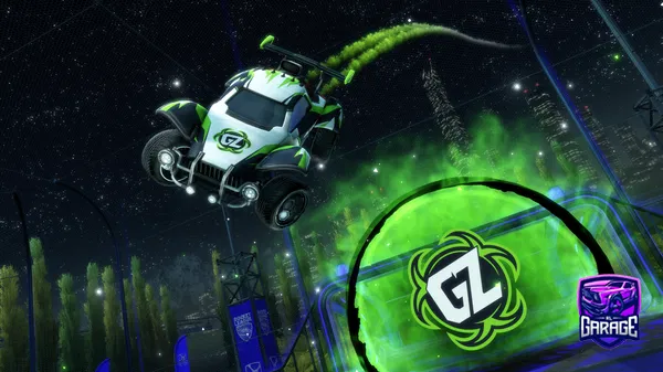 A Rocket League car design from Yuriko24