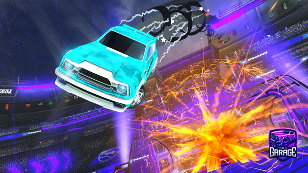 A Rocket League car design from LRAWESOME