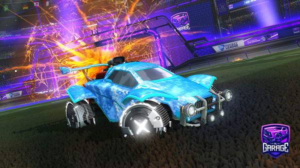 A Rocket League car design from yzorf