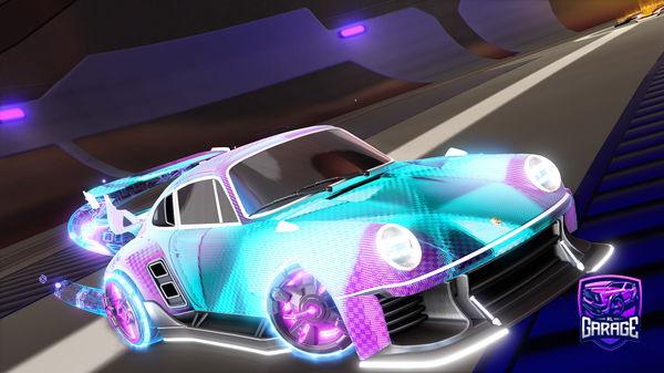 A Rocket League car design from Interstellar_Dragon