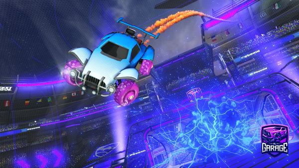 A Rocket League car design from BREASTMILKBENDER