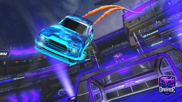 A Rocket League car design from tavganson