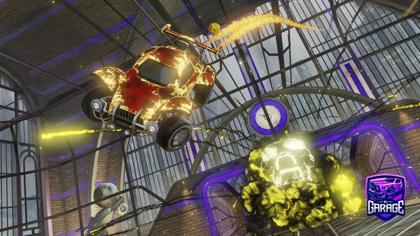 A Rocket League car design from FakeAlpha_07