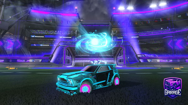 A Rocket League car design from CrmziYT