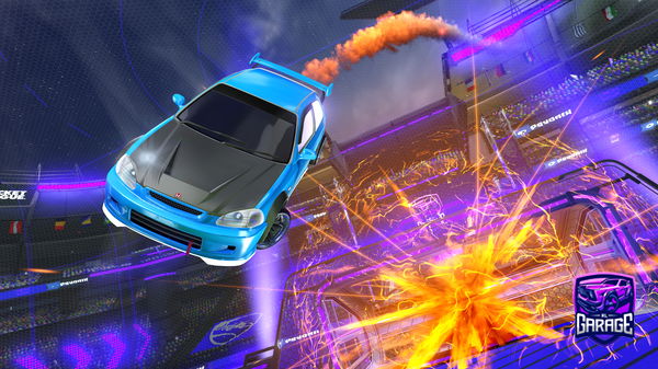 A Rocket League car design from SrMoscou